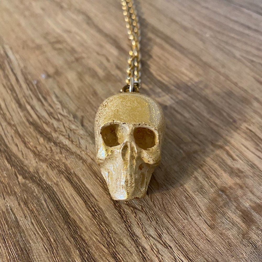 Yochi NY Skull Necklace